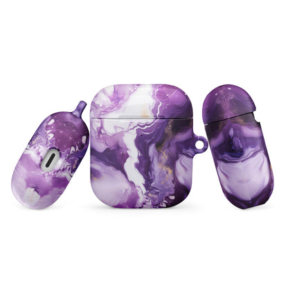 Purple Marbled